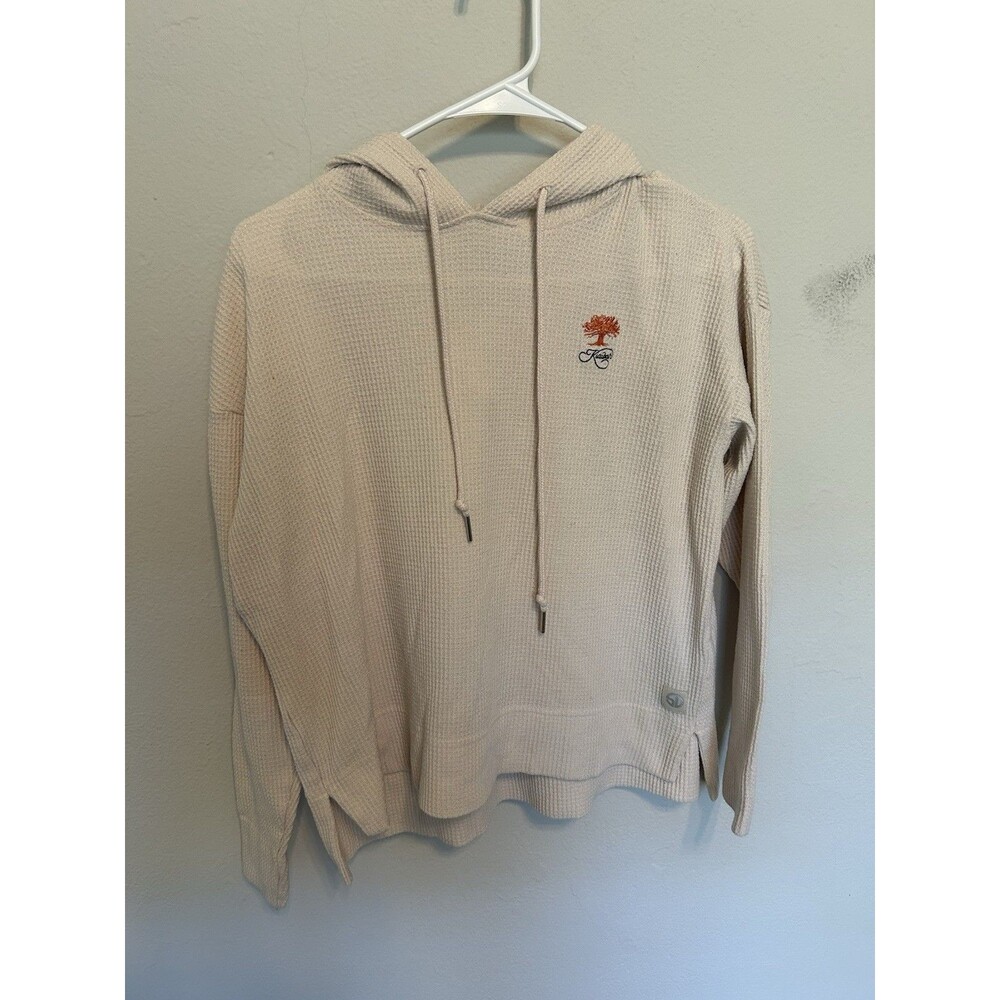 Women’s Straight Down Waffle Kiawah Hoodie Size Small Casual Golf Chic